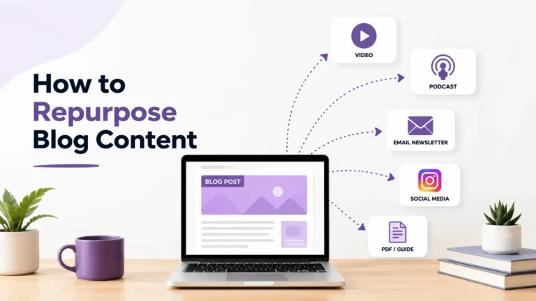 how to repurpose blog content